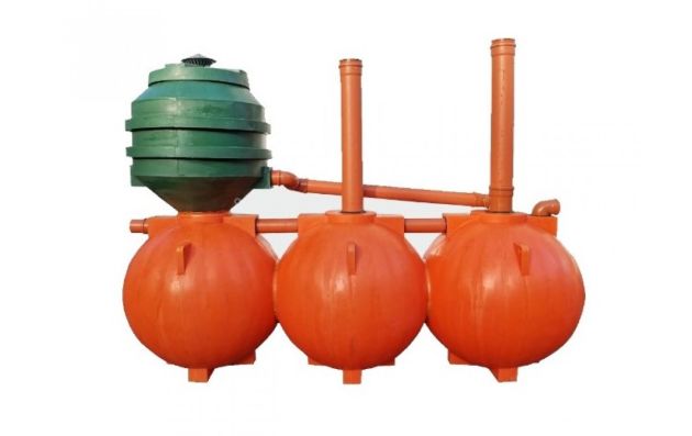 Cтанция биологической очистки Чистовод Эко-4 Шар