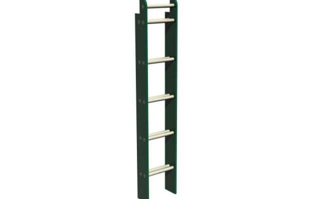 Модернизированная стационарная лестница для Кессона (за 2 метра)