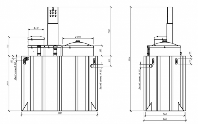 Очистные сооружения Alta Air Master 20