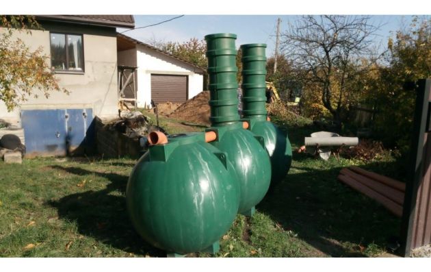 Cтанция биологической очистки Чистовод Аэро-4 Шар