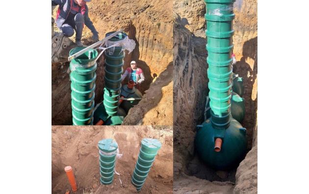 Cтанция биологической очистки Чистовод Аэро-6 Шар